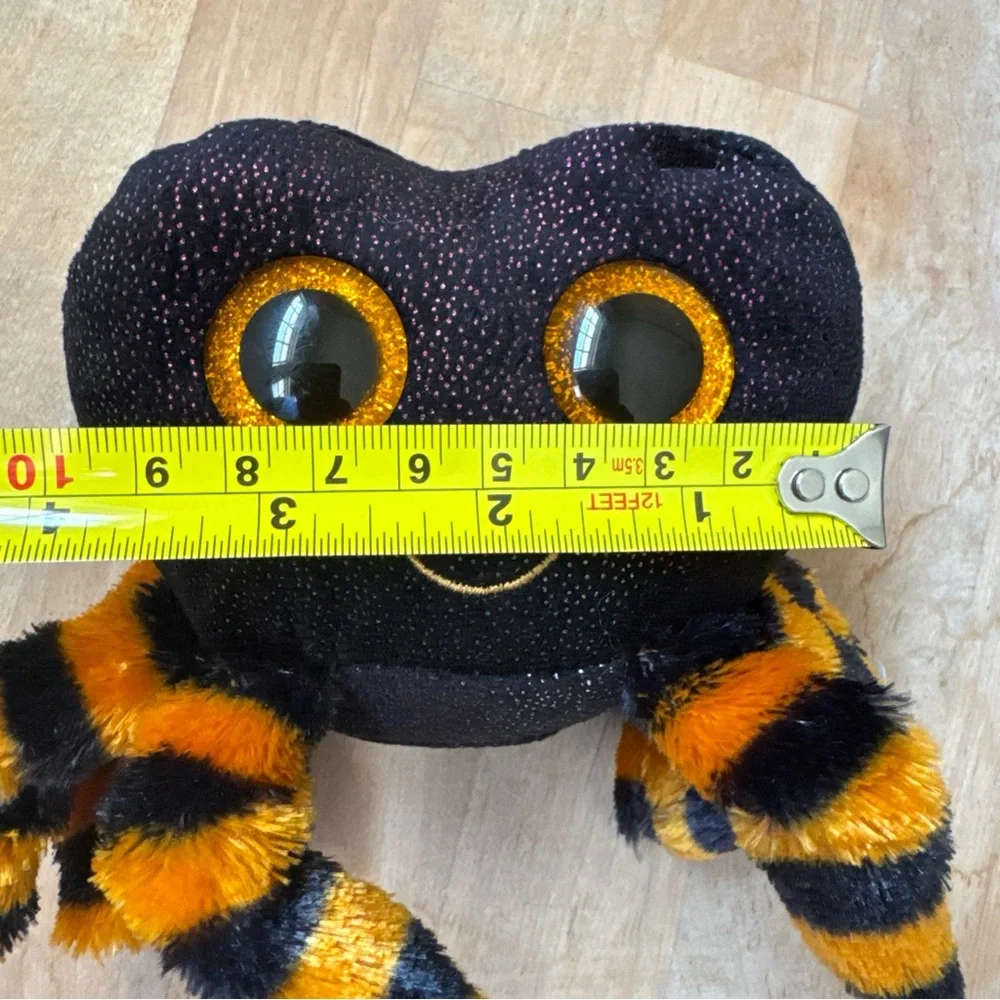 Ty‎ Beanie Boos COBB the Halloween Black & Orange Spider Approx 5 Inch New W/Tag